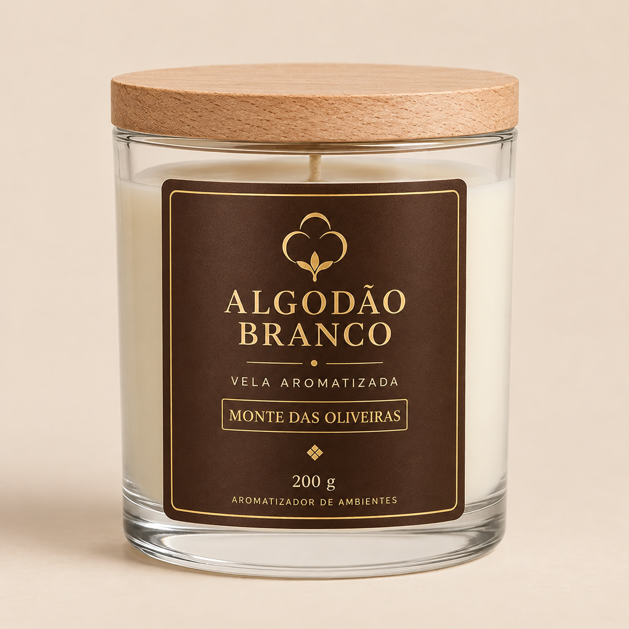 Vela Aromática 200g Monte das Oliveiras